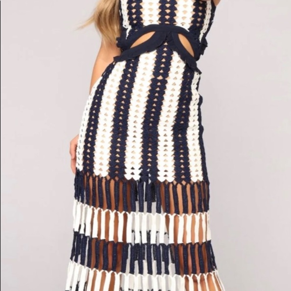 Dress -Bohemian Style crochet beautiful dress.